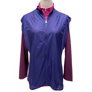 Nike Golf women's jacket 2 in 1 long sleeve vest and jacket size XL